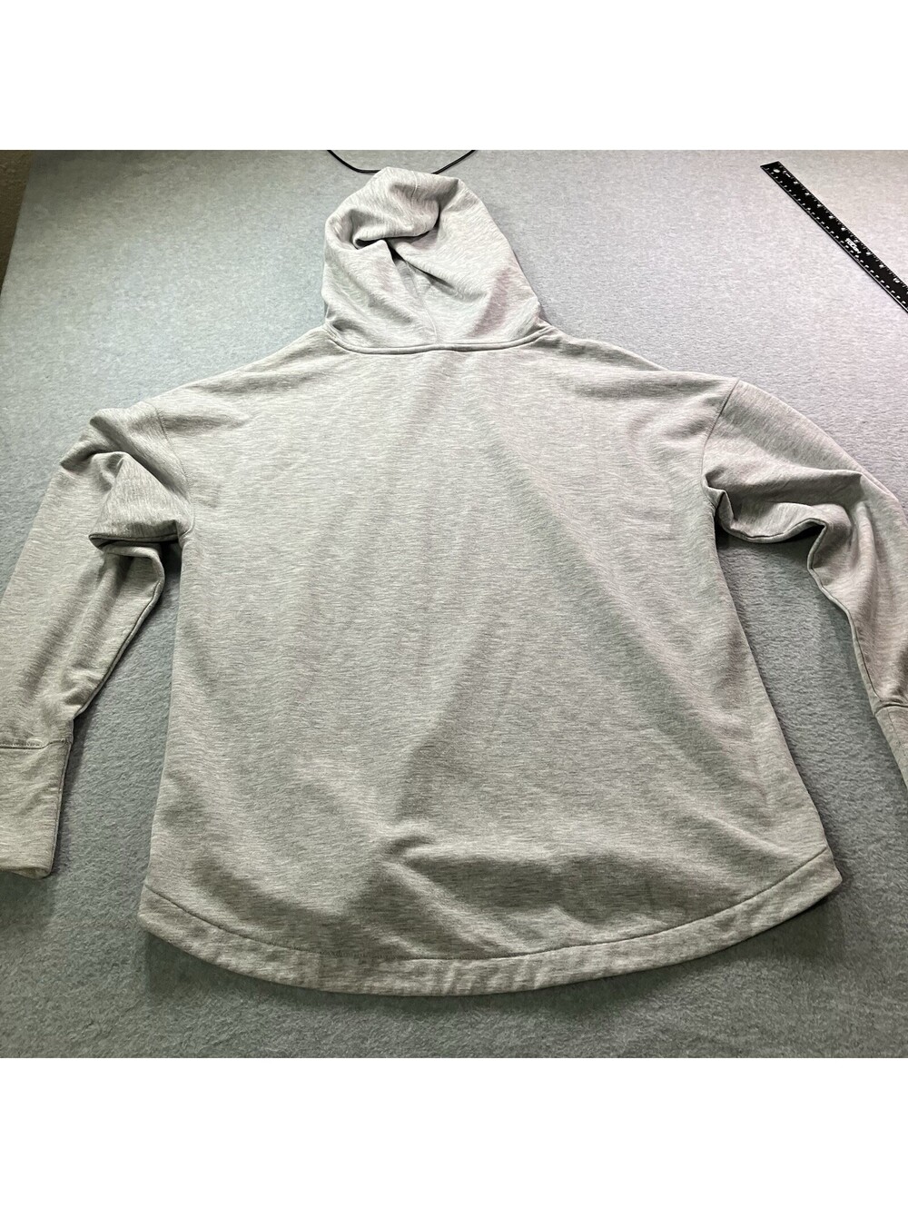 DSG Womens LRG Gray Cowl Neck Hoodie Pullover Cozy Athleisure Activewear Casual - Picture 14 of 16